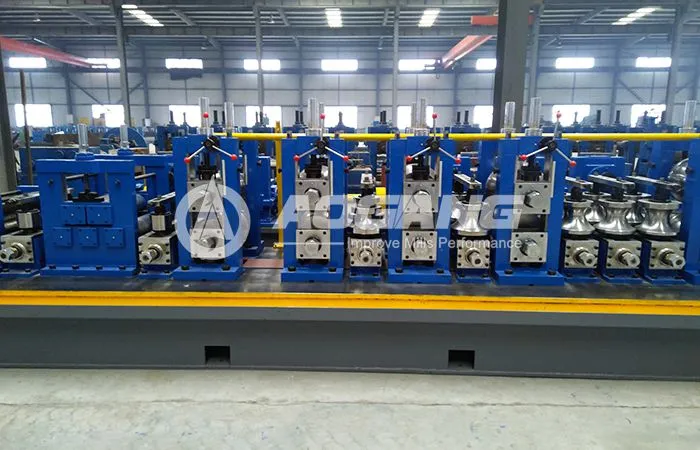 Línea de producción de tubos ERW127 Aogang