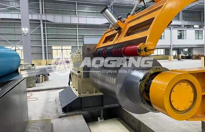 Línea de producción de corte de acero inoxidable