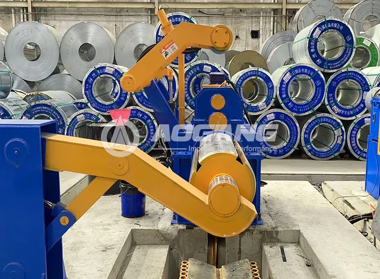 Línea de corte transversal Aogang para bobinas gruesas de acero
