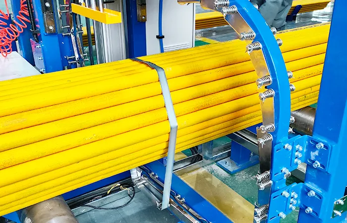 Máquina flejadora de tubos de acero de Aogang