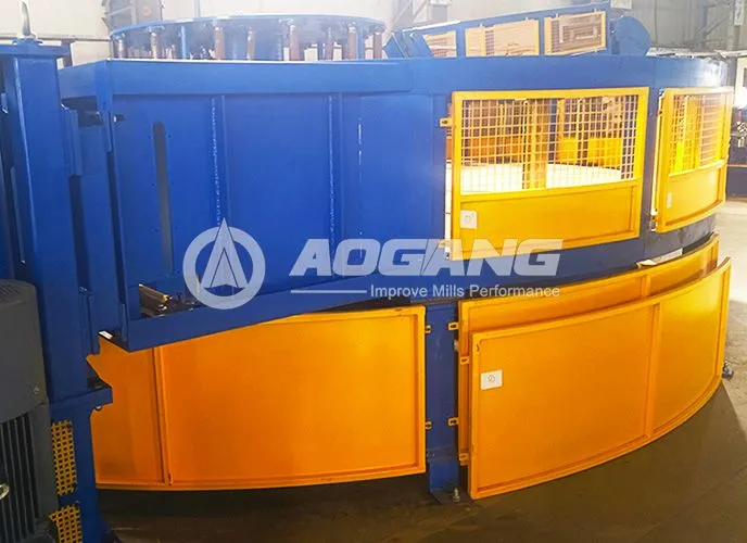 Acumulador horizontal de tubos aogang