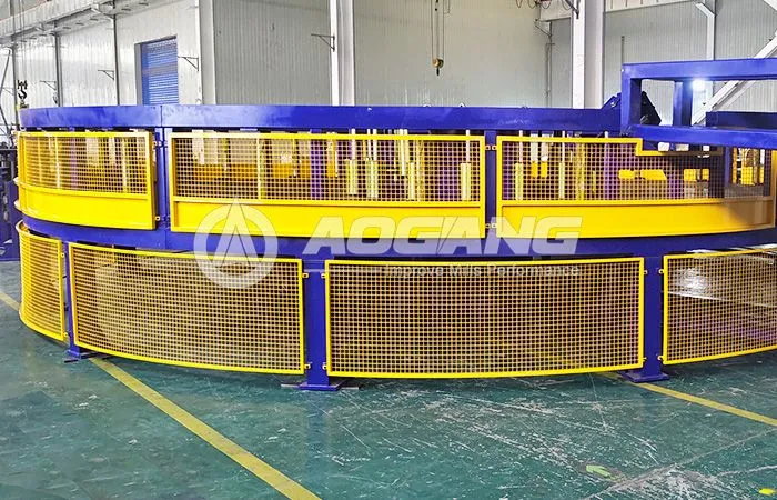 Acumulador horizontal para molino de tubos