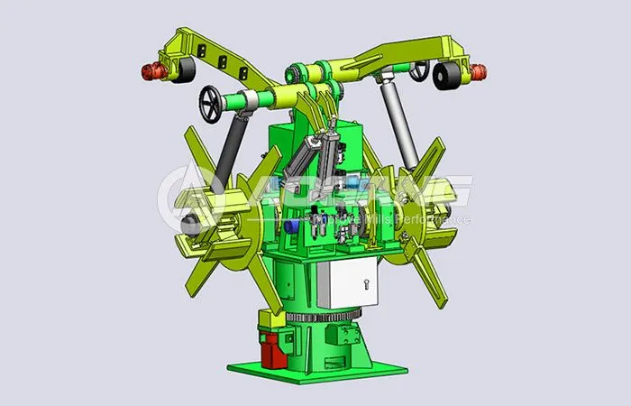 Desbobinador de bobinas de acero