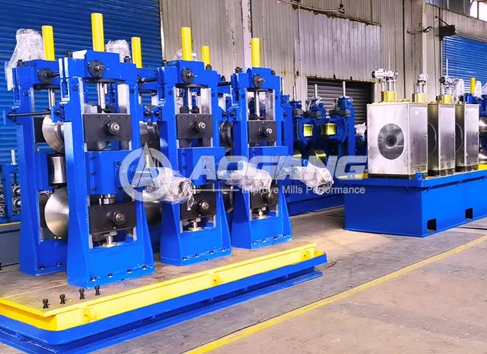 Máquina para fabricar tubos de acero industrial