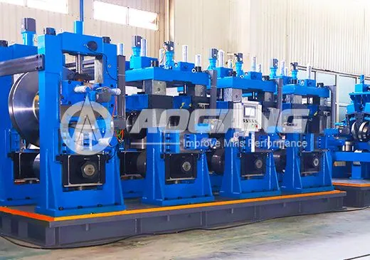 Molino de Tubos HF: Producción de Alta Precisión