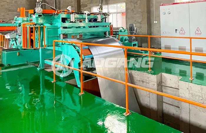 Línea de Cizallado Longitudinal para Aluminio | Aogang