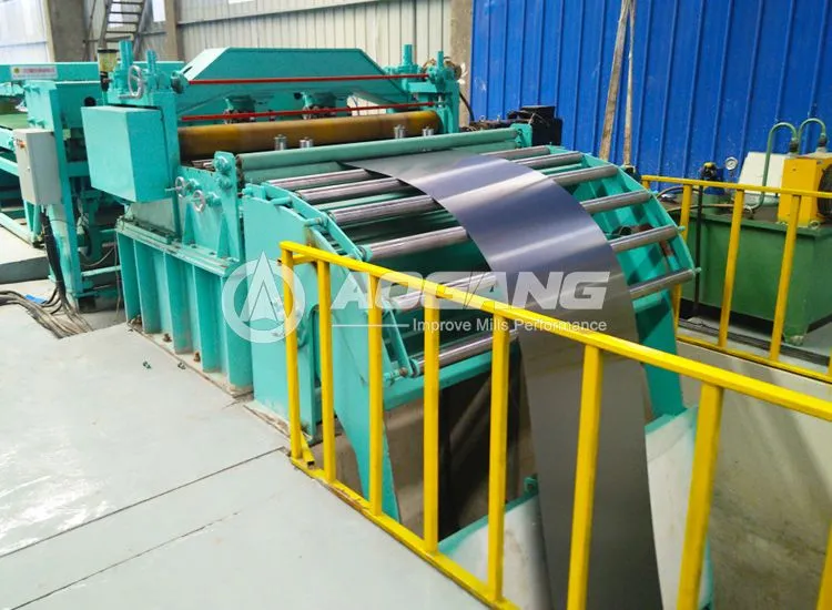 Línea CTL de Aogang para bobinas de espesor medio de acero